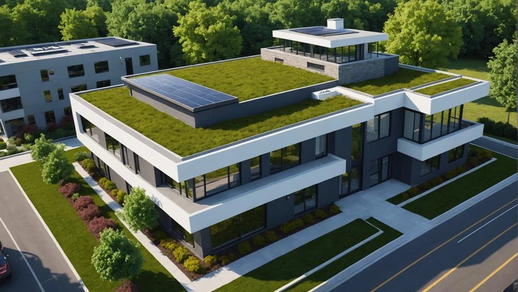 sustainable flat roof materials